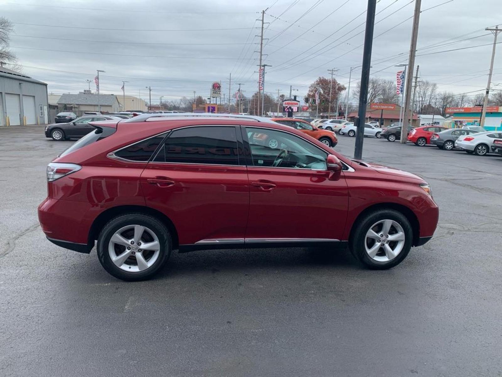 2010 RED LEXUS RX 350 (2T2BK1BA1AC) with an 3.5L engine, Automatic transmission, located at 3100 Covert Avenue, Evansville, IN, 47714, (812) 473-4492, 37.955418, -87.512238 - Photo #2