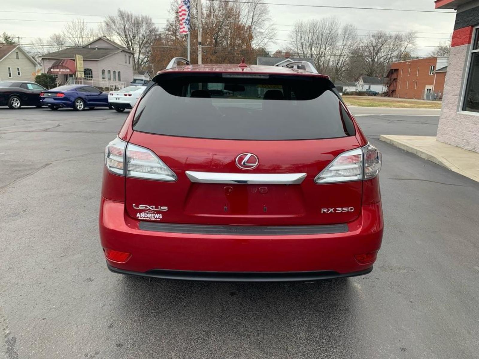 2010 RED LEXUS RX 350 (2T2BK1BA1AC) with an 3.5L engine, Automatic transmission, located at 3100 Covert Avenue, Evansville, IN, 47714, (812) 473-4492, 37.955418, -87.512238 - Photo #3