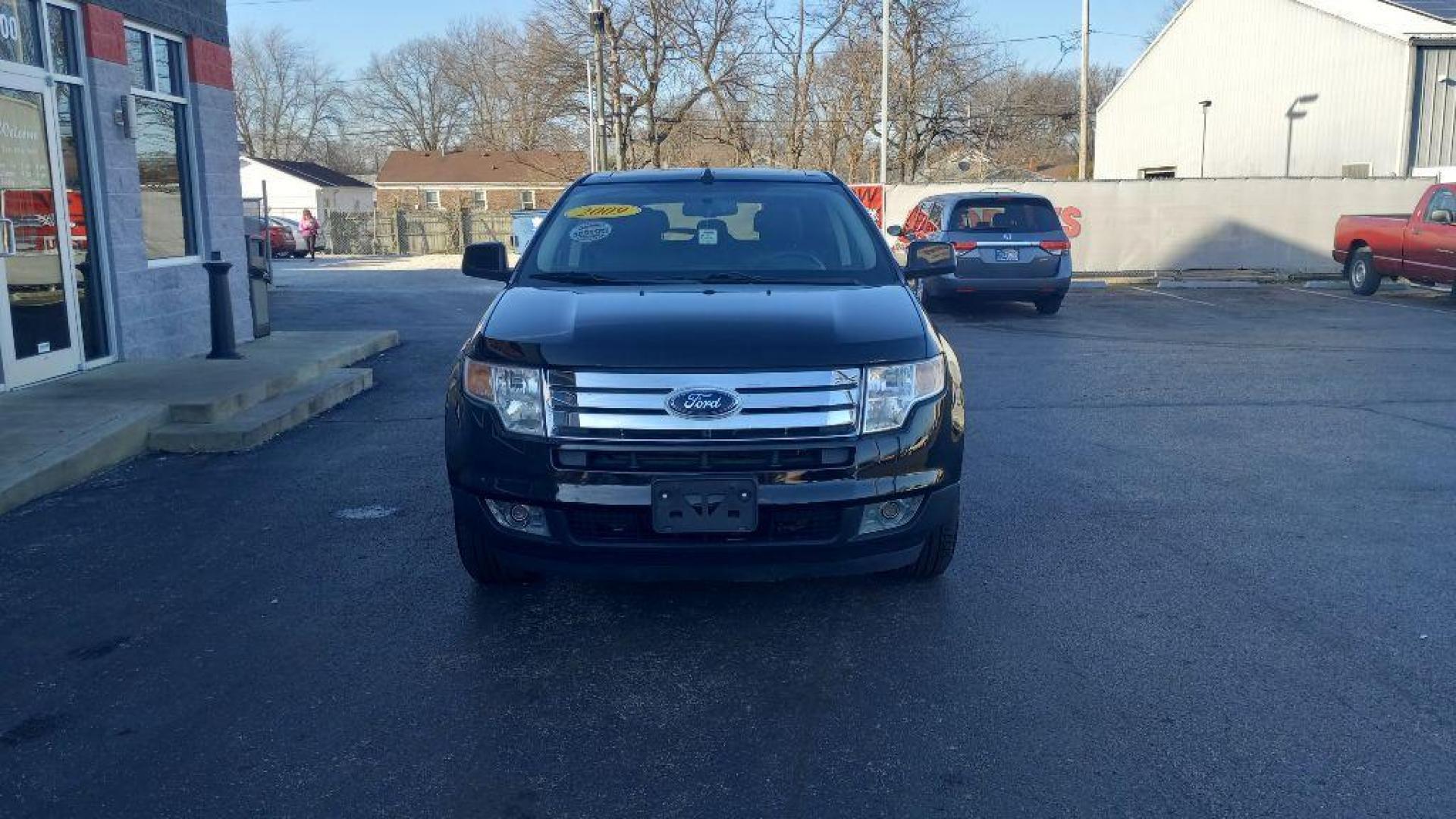 2009 BLACK FORD EDGE LIMITED (2FMDK49C49B) with an 3.5L engine, Automatic transmission, located at 3100 Covert Avenue, Evansville, IN, 47714, (812) 473-4492, 37.955418, -87.512238 - Photo#1