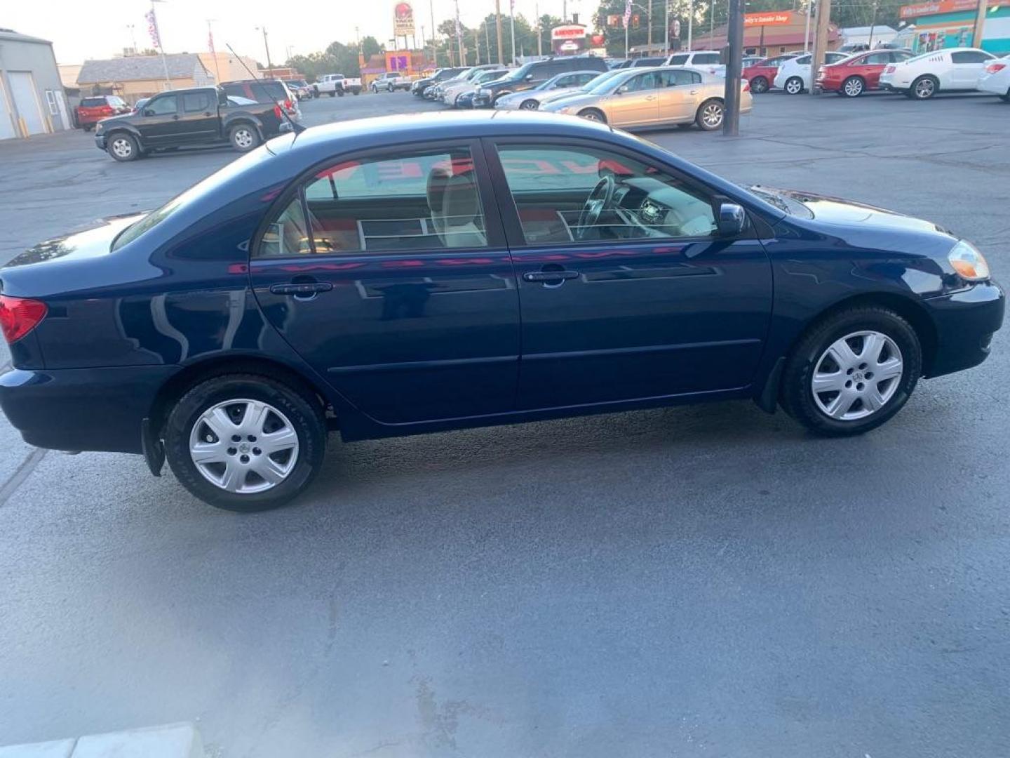 2008 BLUE TOYOTA COROLLA LE (2T1BR30E68C) with an 1.8L engine, Automatic transmission, located at 3100 Covert Avenue, Evansville, IN, 47714, (812) 473-4492, 37.955418, -87.512238 - Photo#1