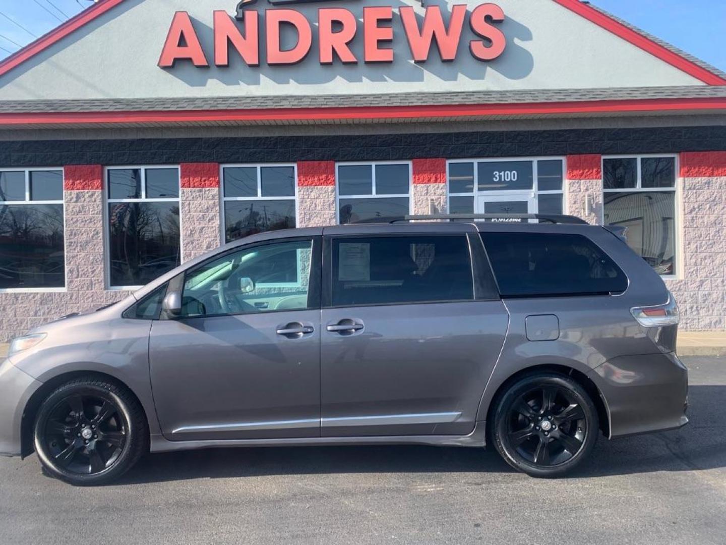 2011 GREY TOYOTA SIENNA SPORT (5TDXK3DC9BS) with an 3.5L engine, Automatic transmission, located at 3100 Covert Avenue, Evansville, IN, 47714, (812) 473-4492, 37.955418, -87.512238 - Photo#0