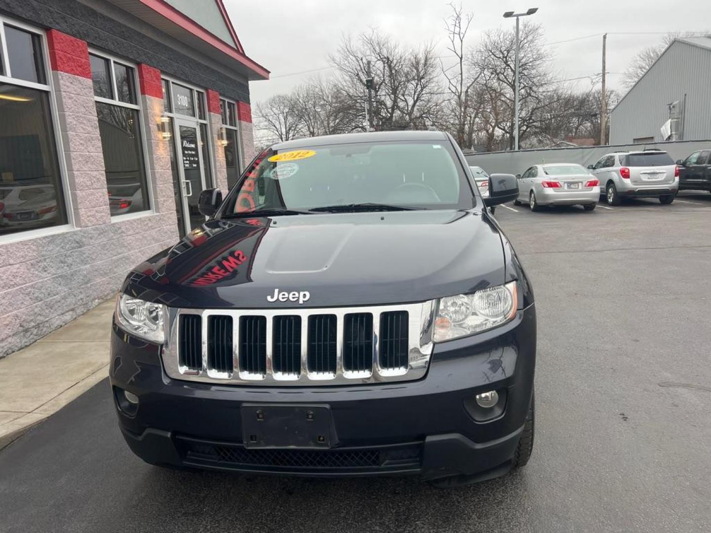 2012 BLUE JEEP GRAND CHEROKEE LAREDO (1C4RJFAG3CC) with an 3.6L engine, Automatic transmission, located at 3100 Covert Avenue, Evansville, IN, 47714, (812) 473-4492, 37.955418, -87.512238 - Photo#1