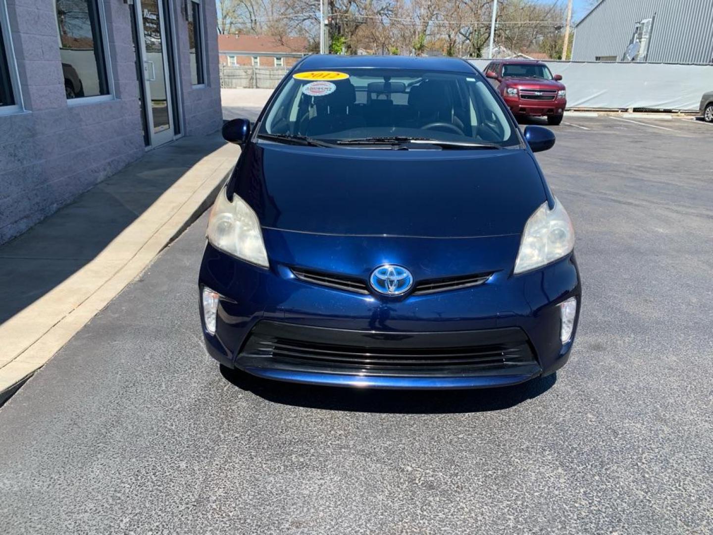 2012 BLUE TOYOTA PRIUS (JTDKN3DU3C1) with an 1.8L engine, Continuously Variable transmission, located at 3100 Covert Avenue, Evansville, IN, 47714, (812) 473-4492, 37.955418, -87.512238 - Photo#1