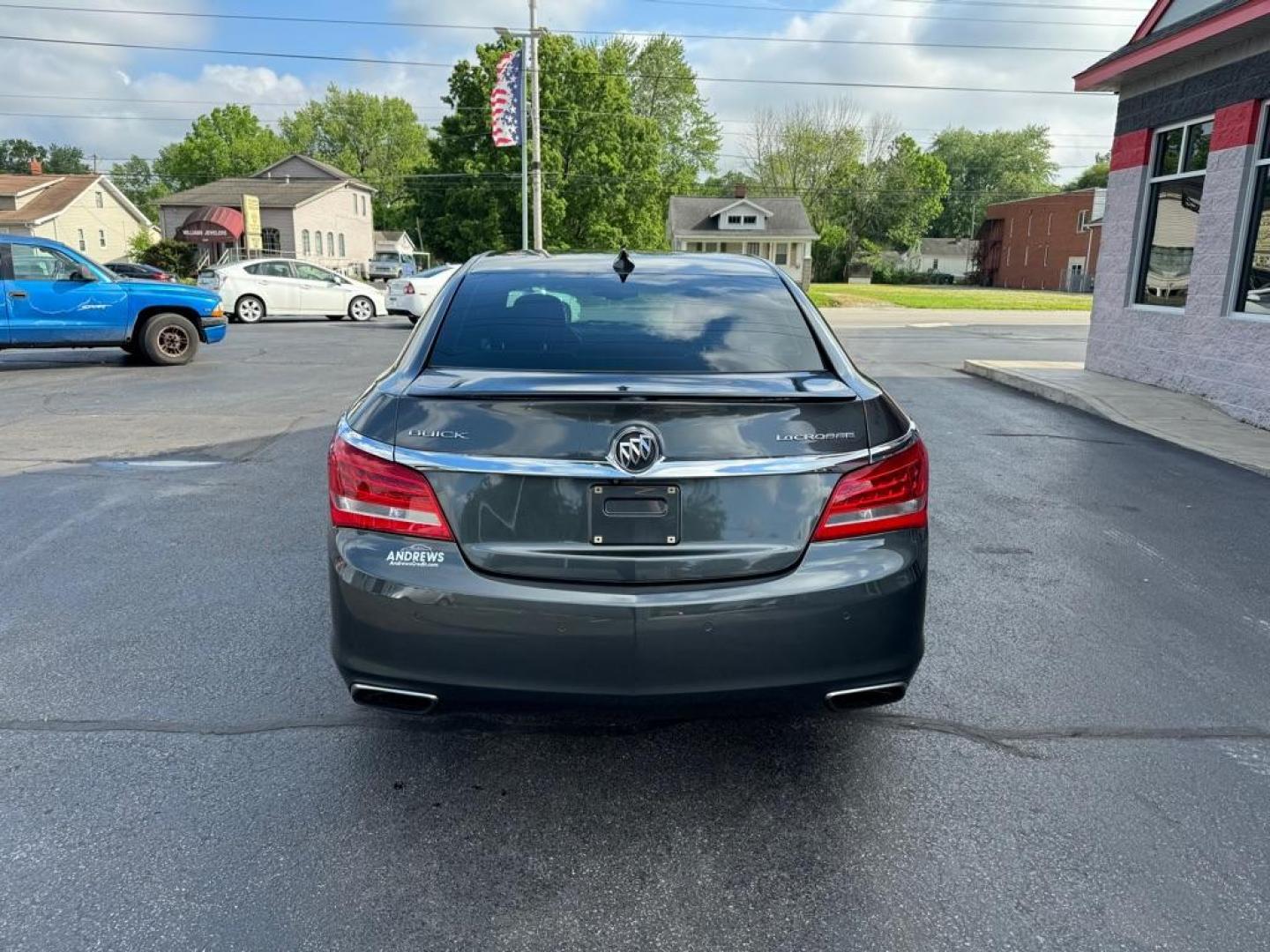 2016 GRAY BUICK LACROSSE SPORT TOURING (1G4G45G32GF) with an 3.6L engine, Automatic transmission, located at 3100 Covert Avenue, Evansville, IN, 47714, (812) 473-4492, 37.955418, -87.512238 - Photo#3