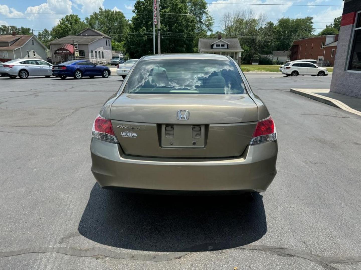 2010 GOLD HONDA ACCORD LX (1HGCP2F39AA) with an 2.4L engine, Automatic transmission, located at 3100 Covert Avenue, Evansville, IN, 47714, (812) 473-4492, 37.955418, -87.512238 - Photo#3