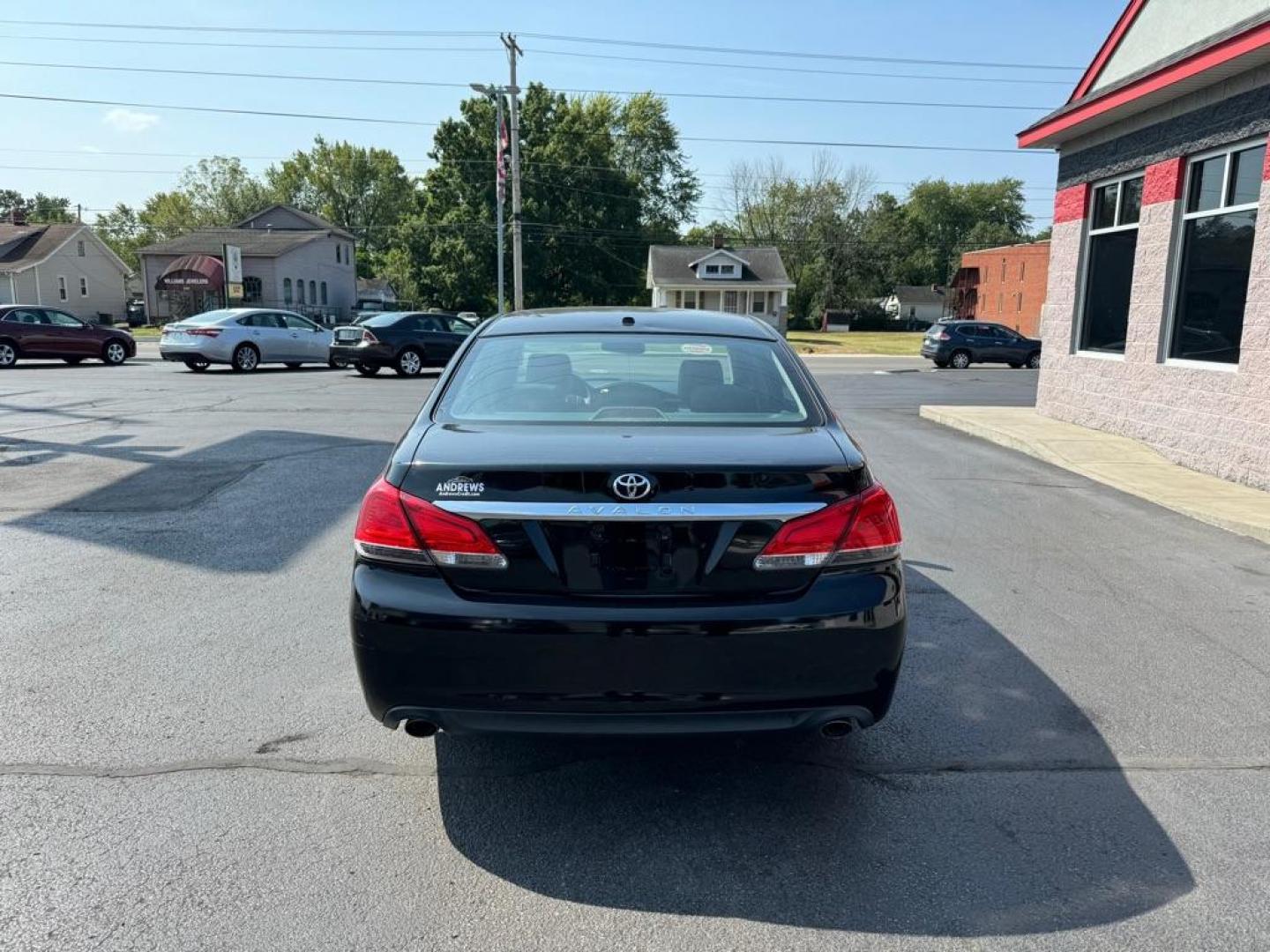 2011 BLACK TOYOTA AVALON BASE (4T1BK3DB1BU) with an 3.5L engine, Automatic transmission, located at 3100 Covert Avenue, Evansville, IN, 47714, (812) 473-4492, 37.955418, -87.512238 - Photo#3