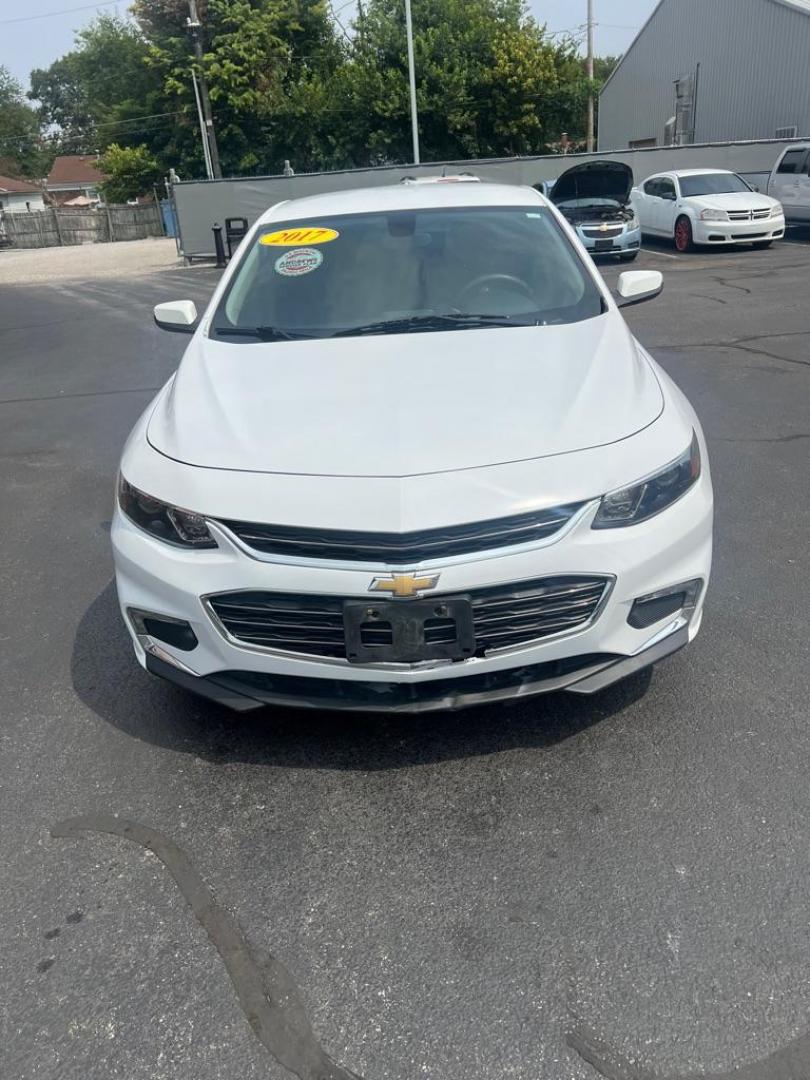 2017 WHITE CHEVROLET MALIBU LT (1G1ZE5ST1HF) with an 1.5L engine, Automatic transmission, located at 3100 Covert Avenue, Evansville, IN, 47714, (812) 473-4492, 37.955418, -87.512238 - Photo#2