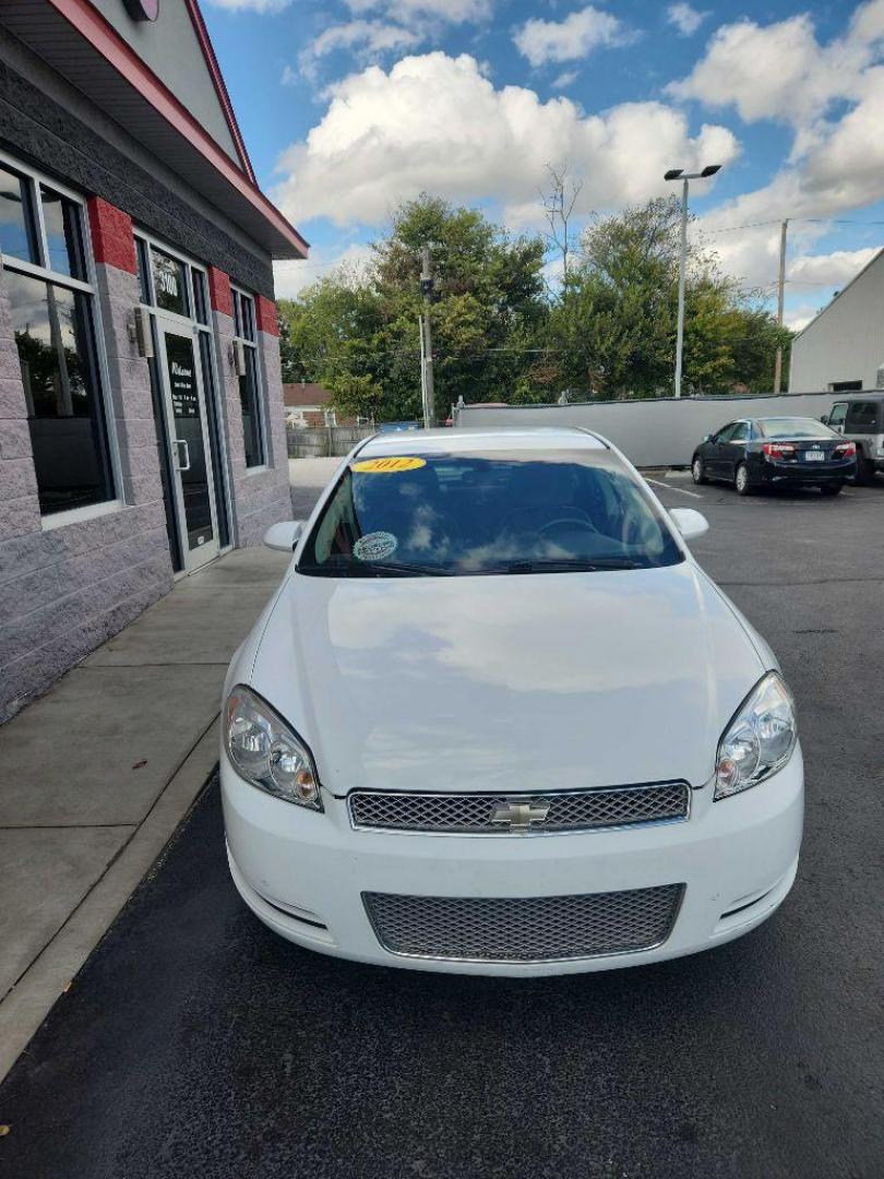 2012 WHITE CHEVROLET IMPALA LS (2G1WF5E31C1) with an 3.6L engine, Automatic transmission, located at 3100 Covert Avenue, Evansville, IN, 47714, (812) 473-4492, 37.955418, -87.512238 - Photo#1