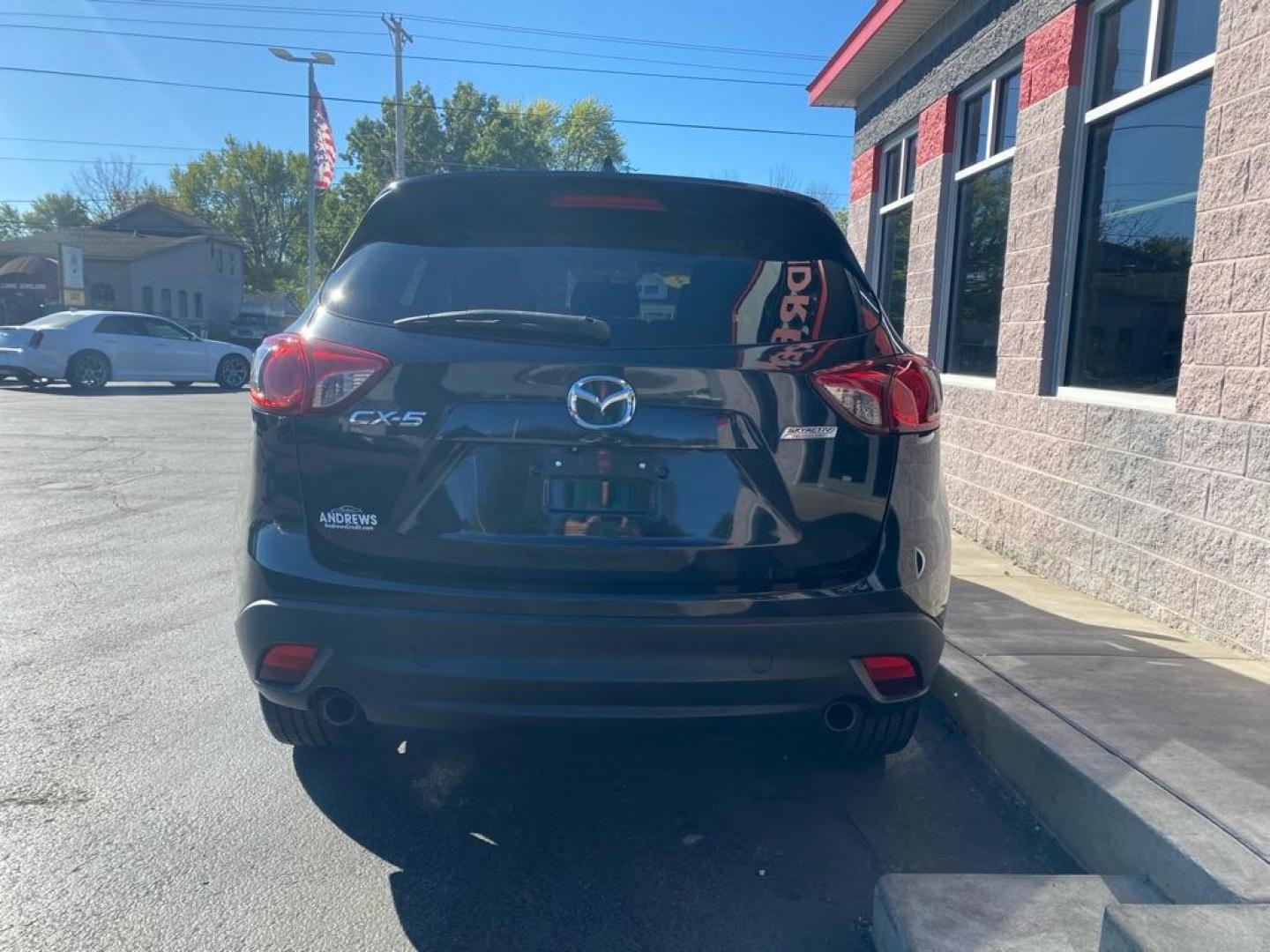 2013 BLACK MAZDA CX-5 GT (JM3KE2DE6D0) with an 2.0L engine, Automatic transmission, located at 3100 Covert Avenue, Evansville, IN, 47714, (812) 473-4492, 37.955418, -87.512238 - Photo#3