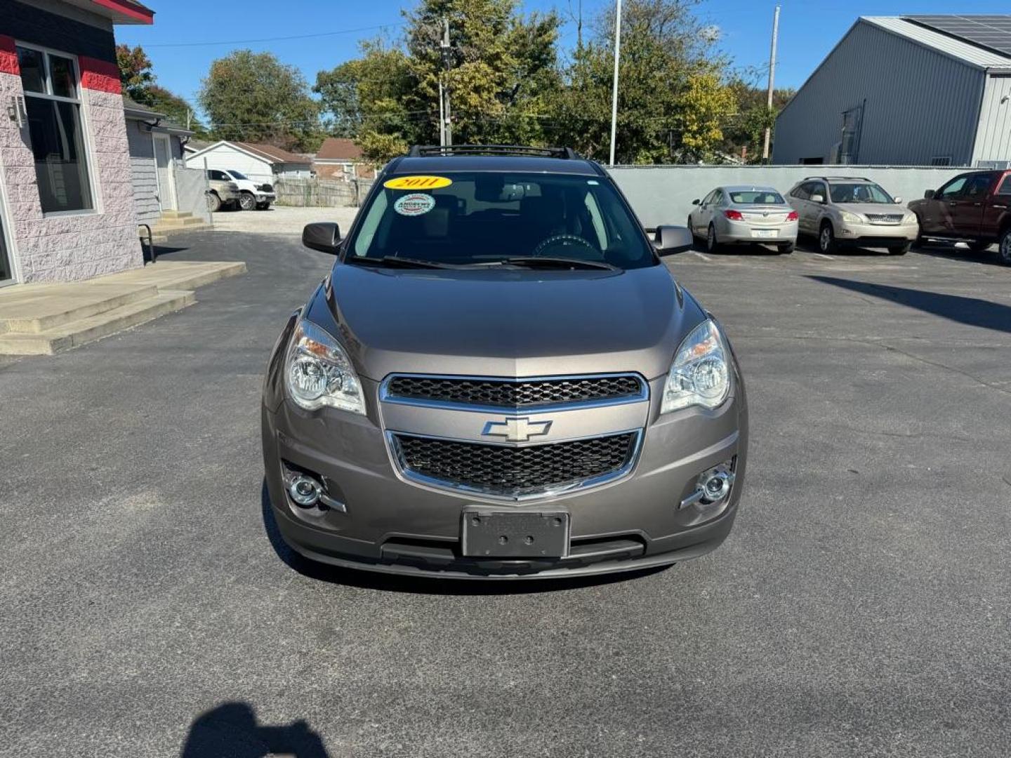 2011 BROWN CHEVROLET EQUINOX LT (2CNALPECXB6) with an 2.4L engine, Automatic transmission, located at 3100 Covert Avenue, Evansville, IN, 47714, (812) 473-4492, 37.955418, -87.512238 - Photo#1