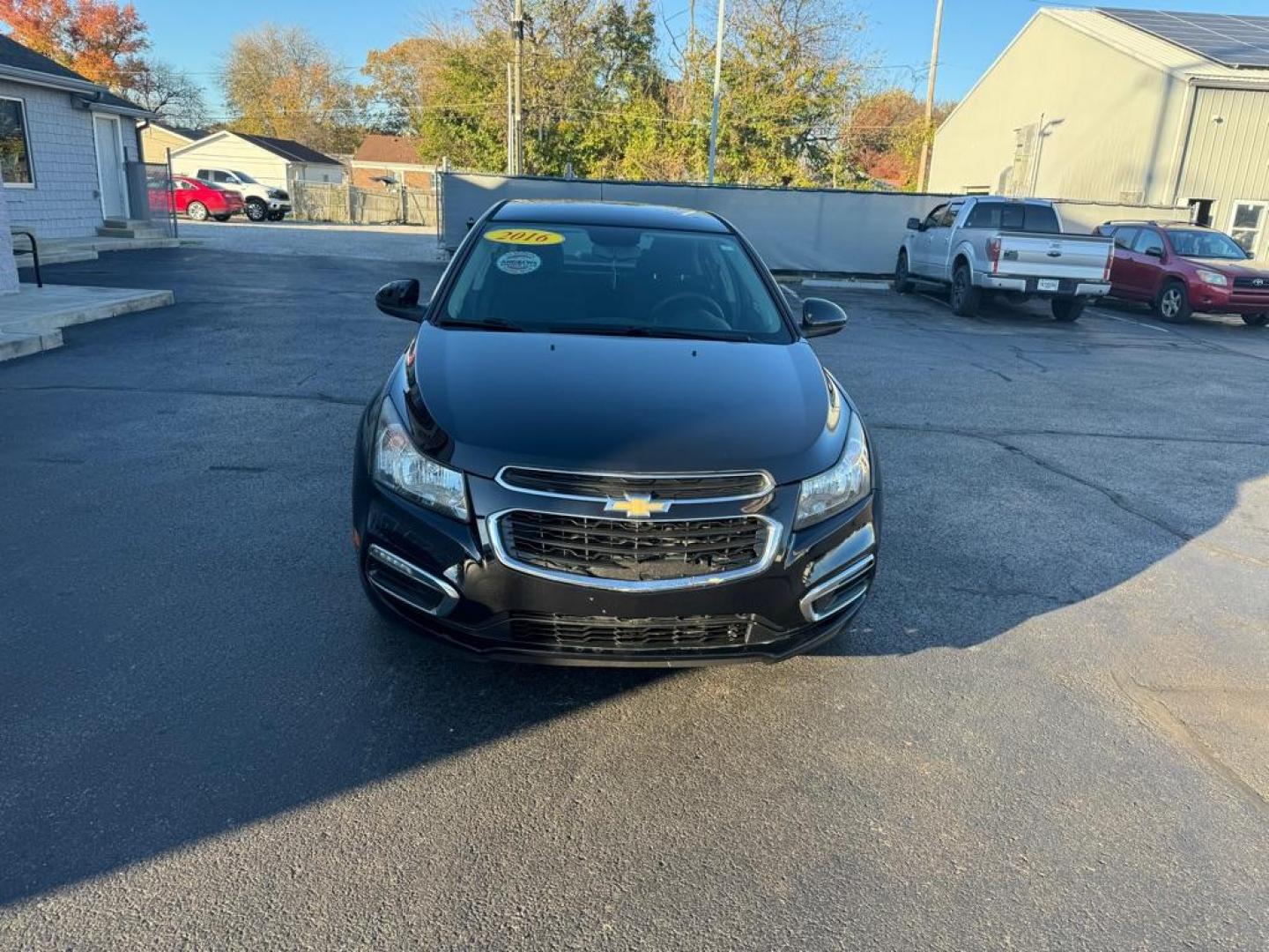 2016 BLACK CHEVROLET CRUZE LIMITED LT (1G1PE5SB0G7) with an 1.4L engine, Automatic transmission, located at 3100 Covert Avenue, Evansville, IN, 47714, (812) 473-4492, 37.955418, -87.512238 - Photo#1