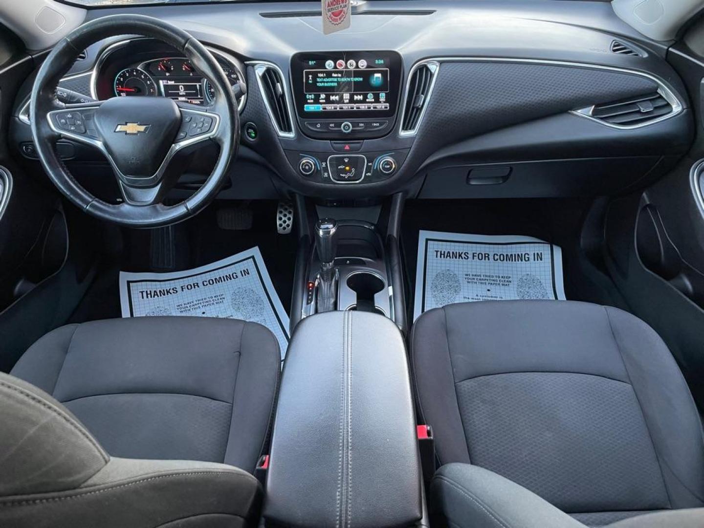 2016 GRAY CHEVROLET MALIBU LT (1G1ZE5ST6GF) with an 1.5L engine, Automatic transmission, located at 3100 Covert Avenue, Evansville, IN, 47714, (812) 473-4492, 37.955418, -87.512238 - Photo#6