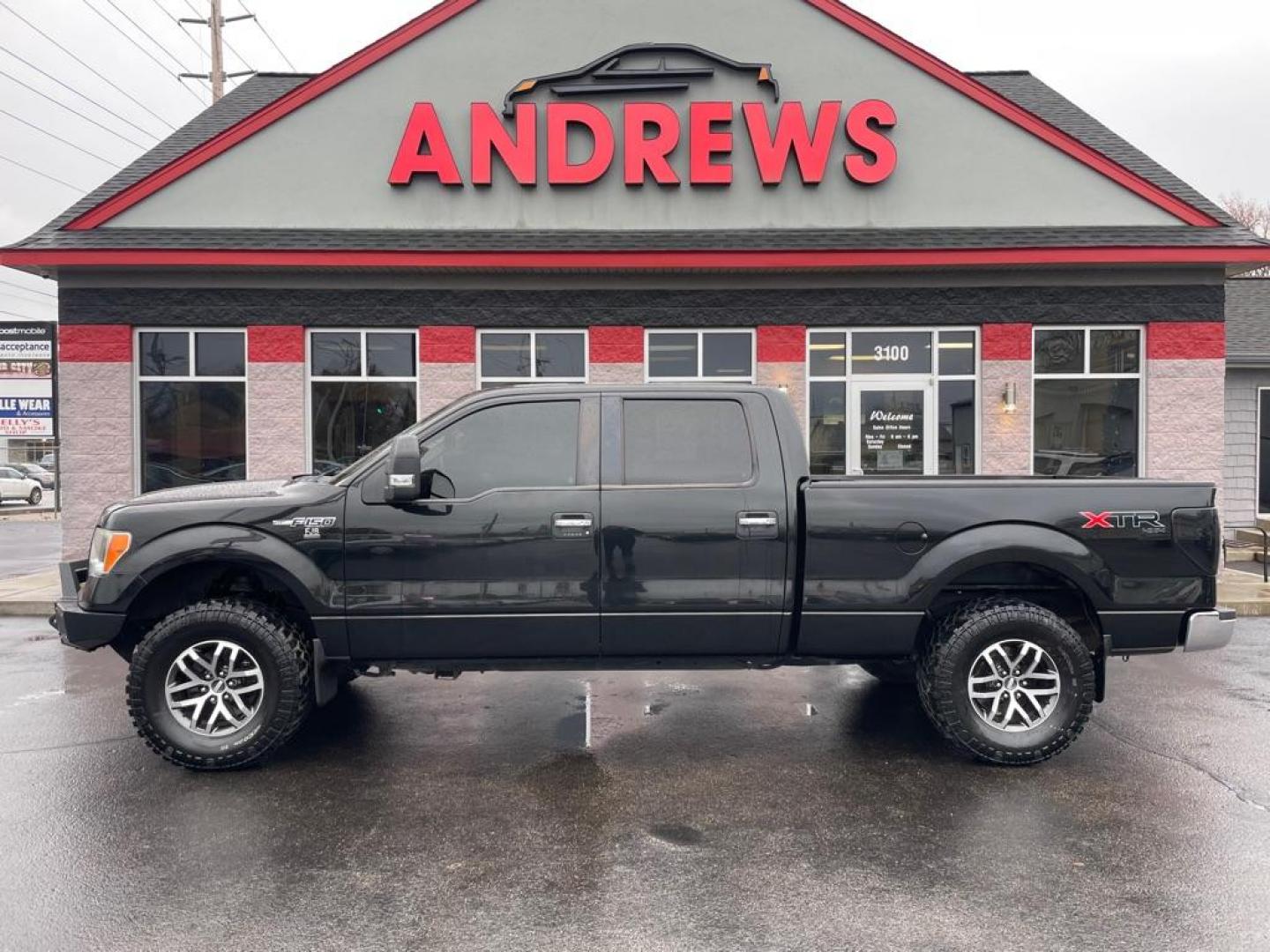 2013 BLACK FORD F150 SUPERCREW (1FTFW1ET1DF) with an 3.5L engine, Automatic transmission, located at 3100 Covert Avenue, Evansville, IN, 47714, (812) 473-4492, 37.955418, -87.512238 - Photo#0