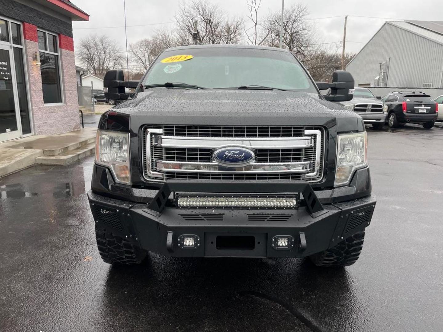 2013 BLACK FORD F150 SUPERCREW (1FTFW1ET1DF) with an 3.5L engine, Automatic transmission, located at 3100 Covert Avenue, Evansville, IN, 47714, (812) 473-4492, 37.955418, -87.512238 - Photo#1