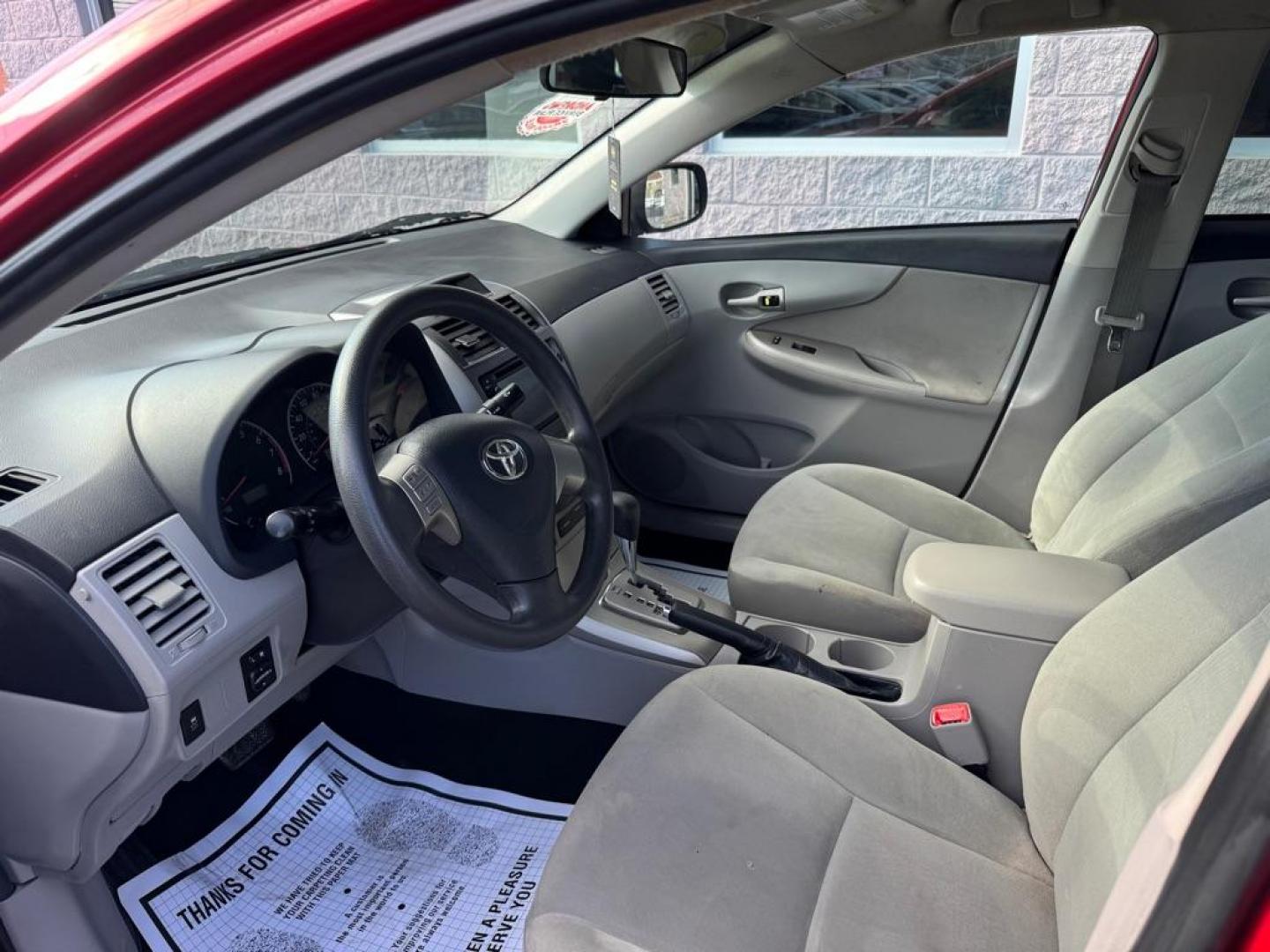 2013 RED TOYOTA COROLLA BASE (5YFBU4EE7DP) with an 1.8L engine, Automatic transmission, located at 3100 Covert Avenue, Evansville, IN, 47714, (812) 473-4492, 37.955418, -87.512238 - Photo#4