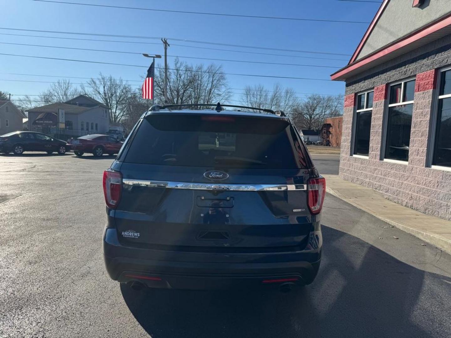 2016 BLUE FORD EXPLORER (1FM5K8BH8GG) with an 2.3L engine, Automatic transmission, located at 3100 Covert Avenue, Evansville, IN, 47714, (812) 473-4492, 37.955418, -87.512238 - Photo#3