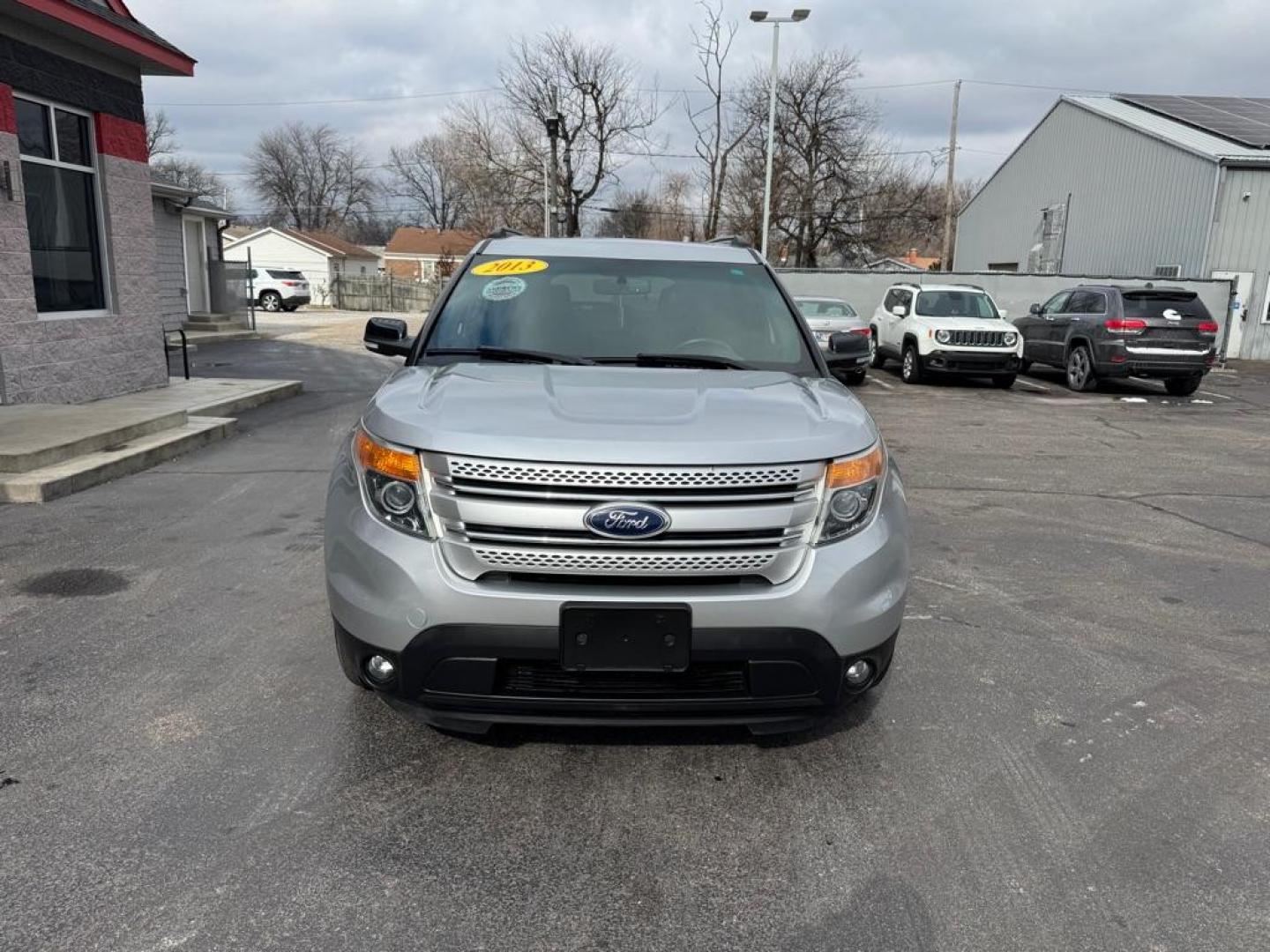 2013 SILVER FORD EXPLORER XLT (1FM5K7D90DG) with an 2.0L engine, Automatic transmission, located at 3100 Covert Avenue, Evansville, IN, 47714, (812) 473-4492, 37.955418, -87.512238 - Photo#1