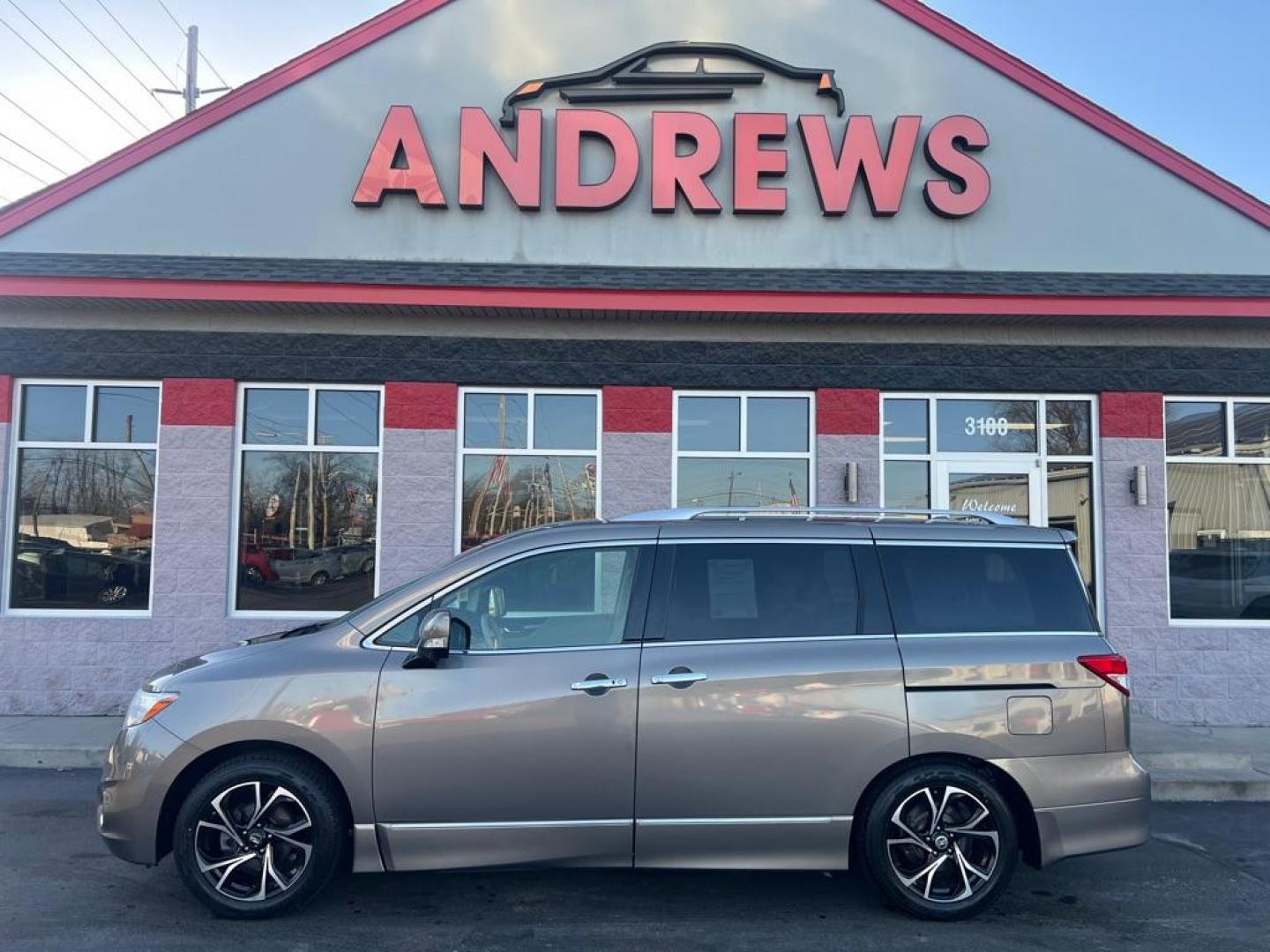 2016 SILVER NISSAN QUEST S (JN8AE2KP1G9) with an 3.5L engine, Continuously Variable transmission, located at 3100 Covert Avenue, Evansville, IN, 47714, (812) 473-4492, 37.955418, -87.512238 - Photo#0